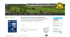 Desktop Screenshot of hammerfestgolf.no